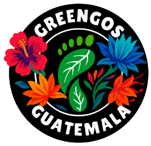 Greengo's Hotel and Hostel logo, tropical accommodation near Semuc Champey, Guatemala.
